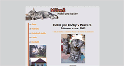 Desktop Screenshot of kocka-hotel-praha.cz